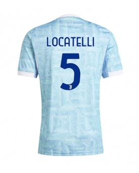 Billige Fotballdrakt Juventus Manuel Locatelli #5 Replika Bortedrakt 2025-26 Kortermet Billige Fotballdrakt Juventus Manuel Locatelli #5 Replika Bortedrakt 2025-26 Kortermet